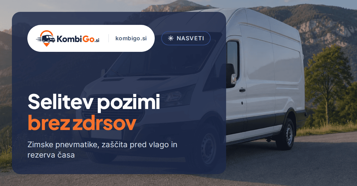 Selitev pozimi: kako se izogneš zdrsom, mokrim škatlam in zamudam